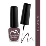 Buy AYA 24 Hrs Long Lasting & Waterproof Eyeliner, Set of 2 Black and Matte Brown - Purplle