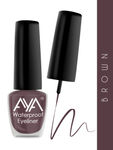 Buy AYA 24 Hrs Long Lasting & Waterproof Eyeliner, Set of 2 Metallic Green and Matte Brown - Purplle