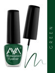 Buy AYA 24 Hrs Long Lasting & Waterproof Eyeliner, Set of 2 Metallic Green and Matte Brown - Purplle