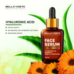 Buy Bella voste Professional 2% HYALURONIC ACID Face Serum with CALENDULA & ALOEVERA for PLUMP & HYDRATED SKIN - Purplle