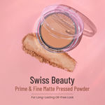 Buy Swiss Beauty Matte Pressed Powder - 3 - Nude-Beige - (10 g) - Purplle