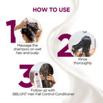 Buy BBLUNT Hair Fall Control Shampoo with Pea Protein & Caffeine for Stronger Hair - 300 ml - Purplle