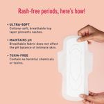 Buy Sirona Cottony Soft Rash Free Sanitary Pads for Women - Pack of 4 (XL Size) | Ultra Soft & Breathable Top Layer | Highly Absorbent Core with Wide Coverage for Leakage Protection - Purplle