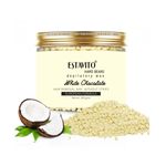 Buy Estavito White Chocolate Hard Beans Depilatory Stripless Wax 200gm | Used For Upper Lips, Arms, Legs, Full Body | - Purplle