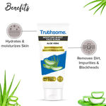 Buy Truthsome Moisture Burst Face Scrub with Aloe Vera & Argan Oil - For Dry Skin, No Silicones, Sulphates, Parabens, Phthalates - for Men/Women, Moisturizing Scrub (100 ml) - Purplle