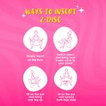 Buy Lemme Be Reusable Menstrual Cup Disc For Women With A Soft Pouch 100% Medical Grade Silicone FDA Approved | Rash Free 12 hours Protection Holds Up To 30 ml Blood (Small, Pink) - Purplle