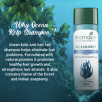 Buy Biotique Ocean Kelp Anti Hair Fall Shampoo 190 ml - Purplle