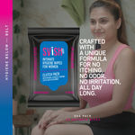 Buy SVISH ON THE GO |Intimate Hygiene Wipes For Women (40 pulls) | Cucumber Fragrance with natural extracts | Pack of 4 - Purplle