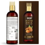 Buy WOW SKIN SCIENCE ALMOND HAIR OIL - INFUSED WITH ALMOND OIL - NON STICKY & GREASY HAIR OIL - 100ml - Purplle