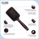 Buy GUBB Paddle Brush, Cushioned Hair Brush for Hair Styling (Large) - Vogue Range - Purplle