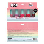 Buy SUGAR POP ''Be a POPstar'' 5 in 1 Nail Kit l 02 Bubblegum Dreams, 09 Lilac Rush, 26 Pink Perfection, 13 Red Alert & 15 Bold Please l 10 ml x 5 units l Dries in 45 seconds, Chip-resistant, Long-lasting l Nail Polish Gift Set for Women - Purplle