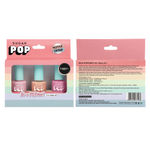 Buy SUGAR POP "Be a POPstar!" 3 in 1 Nail Kit l 02 Bubblegum Dreams, 19 Baked Bae &16 Lavender Lit l Quick drying & Long-lasting l Nail Polish Gift Set for Women - Purplle