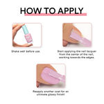 Buy SUGAR POP "Be a POPstar!" 3 in 1 Nail Kit l 02 Bubblegum Dreams, 19 Baked Bae &16 Lavender Lit l Quick drying & Long-lasting l Nail Polish Gift Set for Women - Purplle