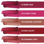 Buy SUGAR POP Matte Mousse - 03 Caramel Custard - 3.2 ml - Water-resistant l Liquid Lipstick for Women - Purplle