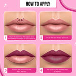 Buy SUGAR POP Satin Matte Lipstick - 05 Lotus (Light Pink) 3 gm | Infused with Vitamin E | Shea Butter & Jojoba Oil l Full Coverage | Ultra Pigmented | Hydrating | Weightless Formula - Purplle