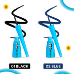 Buy SUGAR POP Matte Eyeliner - 02 Blue - Rich Intense Colour, Smudge-proof, Water-resistant, Quick Drying | Easy & Precise Application l Matte Eyeliner for Women - Purplle