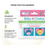 Buy BabyChakra 100% Natural Mosquito Repellent Patches For Babies with 24 Hours Protection, Toxins Free Dermatologically Tested, Protects from Dengue Malaria Chikungunya (24 Patches) x 2 - Purplle