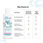 Buy BabyChakra Natural Strengthening Baby Shampoo with Curry Leaf Oil & Black Seed Oil | 2X Stronger Hair | SLS & Paraben Free | Dermatologically Tested | PH Balanced (200ml) x 2 - Purplle