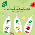Buy Nyle Naturals Soft & Shiny 100H Conditioning Anti Hairfall Conditioner, Fights dryness & Manages Frizz,Paraben & Sulphate free, 180ml - Purplle