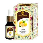 Buy Passion Indulge Lemon Essential Oil for Acne, Pimple, Oily Skin, Dry Hair and Dandruff - 10ml - Purplle