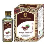 Buy Passion Indulge GRAPE SEED Carrier oil for skin care 60ML - Purplle