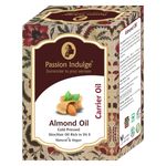 Buy Passion Indulge ALMOND Carrier oil for skin & hair care 60 ml - Purplle