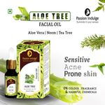 Buy Passion Indulge ALOE TREE Facial Oil For Sensitive Skin and Anti-Acne 10ML - Purplle