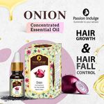 Buy Passion Indulge Onion Essential Oil support hair growth by increasing in strength & volume - 10ml - Purplle