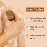 Buy mCaffeine Coffee Bathing Shower Jelly for Playful Shower Experience | Softens, Cleanses & Conditions Skin with Awakening Coffee Aroma | 100% Vegan - Purplle
