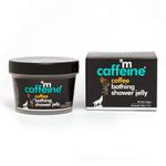 Buy mCaffeine Coffee Bathing Shower Jelly for Playful Shower Experience | Softens, Cleanses & Conditions Skin with Awakening Coffee Aroma | 100% Vegan - Purplle
