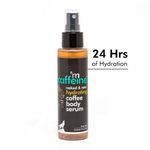 Buy mCaffeine Hydrating Coffee Body Serum Spray with Hyaluronic Acid & Vitamin E | Repairs & Heals Damaged Skin| Natural & 100% Vegan 110 ml - Purplle