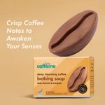 Buy mCaffeine Deep Cleansing Coffee Bathing Soap for Soft & Smooth Skin | Energizes & Smoothens - Natural & 100% Vegan 75 gm - Purplle
