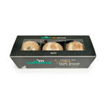 Buy mCaffeine De-stressing Coffee Bath Bombs Set of 3 with Fresh Coffee Aroma - Natural & 100% Vegan - Purplle