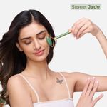 Buy Be Soulfull Jade Stone Texture Refining Kit | Natural Pink Stone Gua Sha & Face Roller | Improves blood circulation, skin texture & reduces fine lines | 2 face massaging tools- For both men & women - 2 PCs - Purplle
