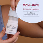 Buy Carmesi Natural Deodorant Roll-On - No Fragrance,50 ml - Purplle