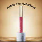 Buy Good Vibes HydraGlow Matte Liquid Lipstick| Jojoba & Vitamin E| Pink Feather (P6) - (5.2 ml) - Purplle
