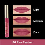 Buy Good Vibes HydraGlow Matte Liquid Lipstick| Jojoba & Vitamin E| Pink Feather (P6) - (5.2 ml) - Purplle
