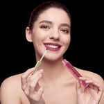 Buy Good Vibes HydraGlow Matte Liquid Lipstick| Jojoba & Vitamin E| Pink Feather (P6) - (5.2 ml) - Purplle