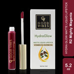 Buy Good Vibes HydraGlow Matte Liquid Lipstick | Jojoba & Vitamin E| Mighty Magenta (R2) - (5.2 ml) - Purplle