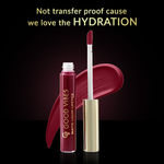 Buy Good Vibes HydraGlow Matte Liquid Lipstick | Jojoba & Vitamin E| Mighty Magenta (R2) - (5.2 ml) - Purplle