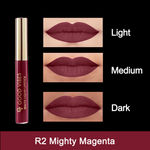 Buy Good Vibes HydraGlow Matte Liquid Lipstick | Jojoba & Vitamin E| Mighty Magenta (R2) - (5.2 ml) - Purplle