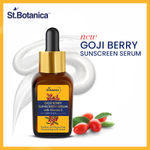 Buy St.Botanica Goji Berry SPF 50 PA+++ Sunscreen Serum, 30ml with Goji Berry & 1% Vitamin C - Purplle