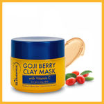 Buy St.Botanica Goji Berry Clay Mask, 100 gm | Infused with Goji Berry, Vitamin C & Dragonfruit - Purplle