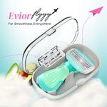 Buy LetsShave Evior Flyyy Compact Razor for Women - 1 Pc - Purplle