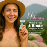 Buy LetsShave Evior Flyyy Compact Razor for Women - 1 Pc - Purplle