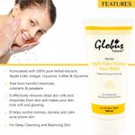 Buy Globus Naturals Apple Cider Vinegar Face Wash 100 Ml (Pack Of 2) - Purplle