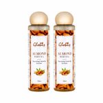 Buy Globus Naturals Almond Body Massage Oil (100 ml) Pack Of 2 - Purplle