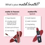 Buy Plum Matte In Heaven Liquid Lipstick | Non-Drying | Smudge-Proof | 100% Vegan & Cruelty Free | Toast Wanted - 133 (Medium Brown) - Purplle