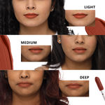 Buy Plum Matte In Heaven Liquid Lipstick | Non-Drying | Smudge-Proof | 100% Vegan & Cruelty Free | Toast Wanted - 133 (Medium Brown) - Purplle