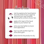Buy Plum Matte In Heaven Liquid Lipstick | Non-Drying | Smudge-Proof | 100% Vegan & Cruelty FreeA | Wine to go - 140 (Deep Wine) - Purplle